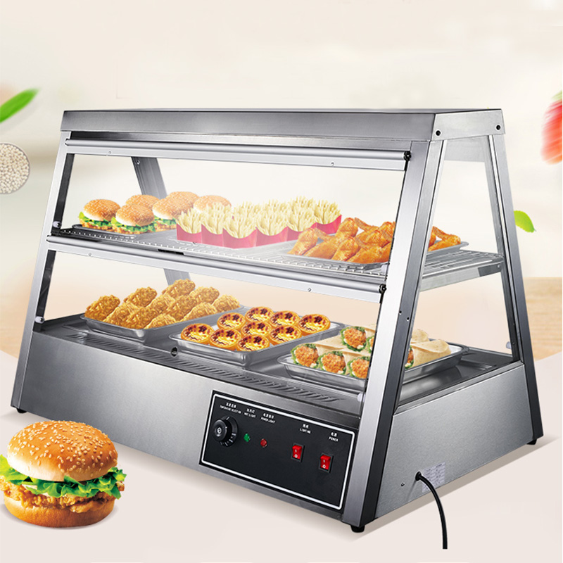 Food Warmer Display - Hot Warmer Display Commercial Stainless Steel