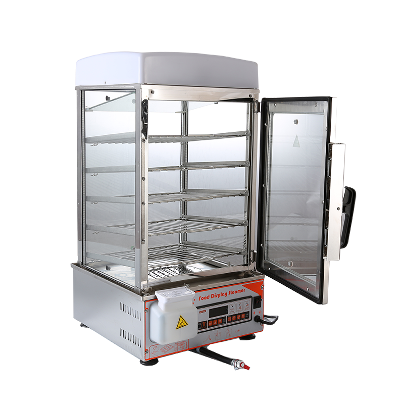 Food Warmer Display - 500S Automatic Energy-efficient 5 Layers Steamed