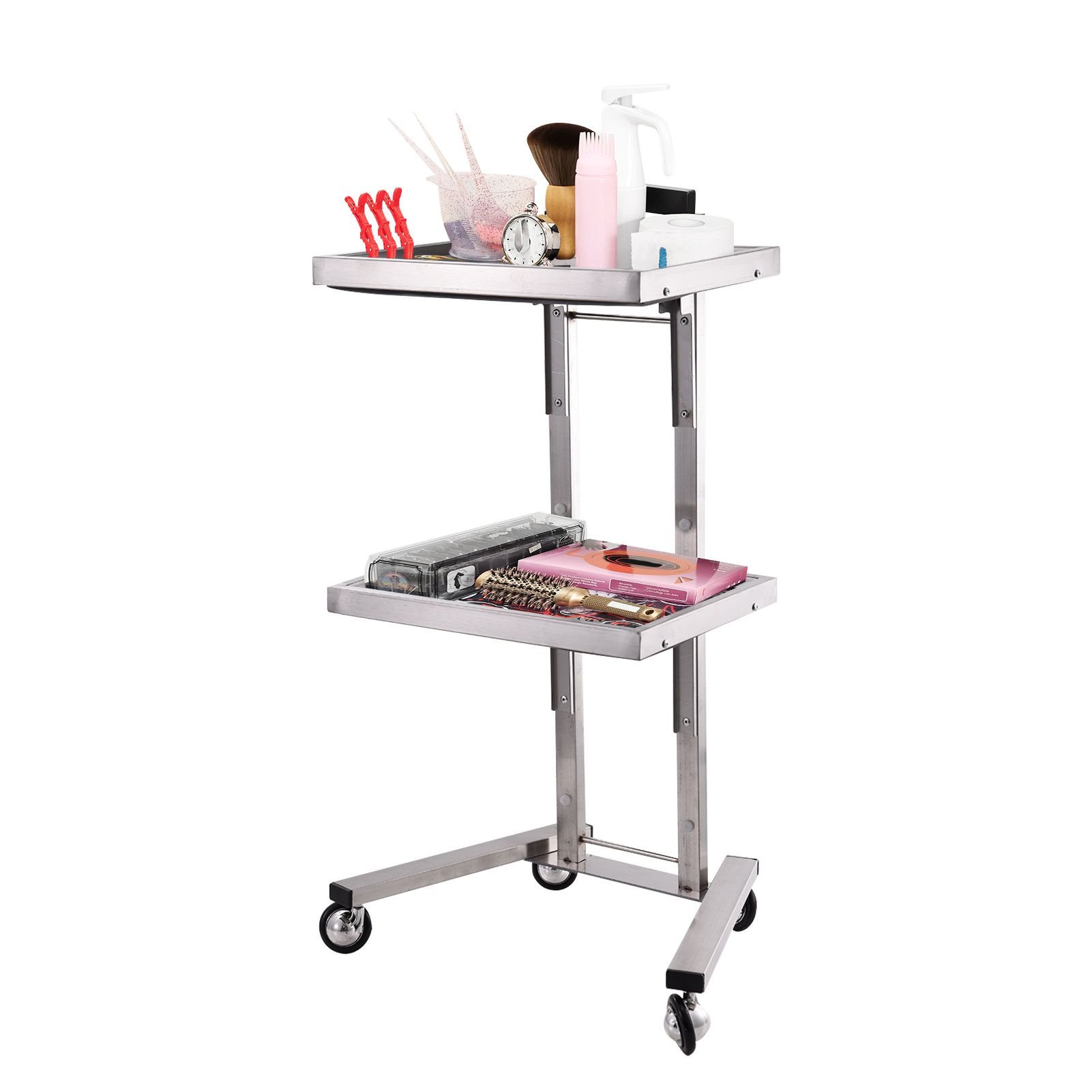 Commercial Kitchen On Wheels - Stainless Steel Salon Rolling Cart 2