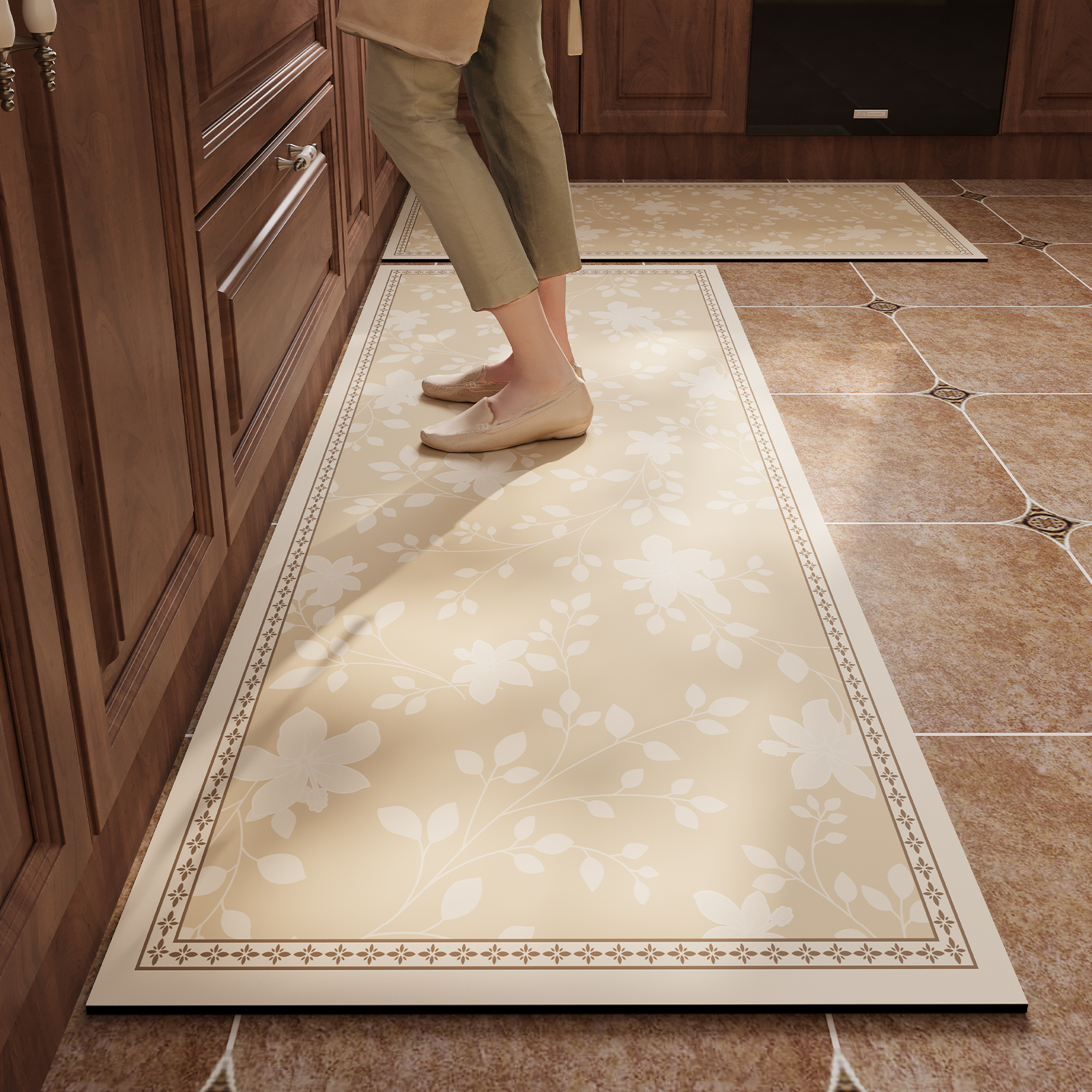 Commercial Kitchen Vinyl - Vinyl Carpet for Kitchen Floor Mat