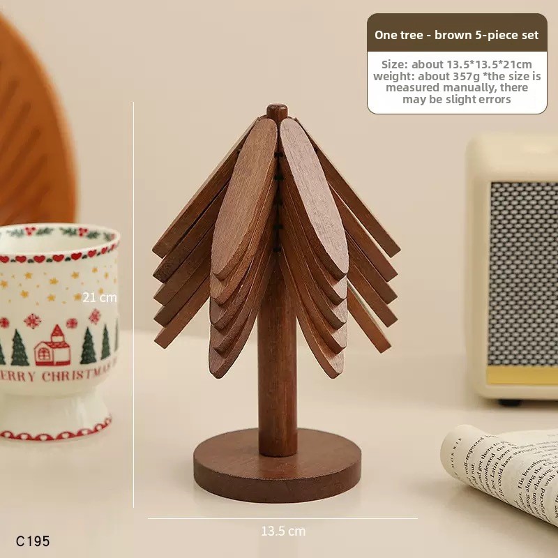 Commercial Kitchen Table - Heat Resistant Tree Shaped Table Mat
