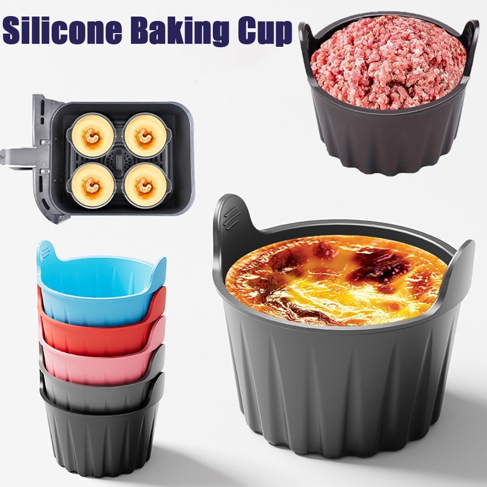 Deep Fryer Commercial - Silicone Mold Cake Bake Custard Pudding