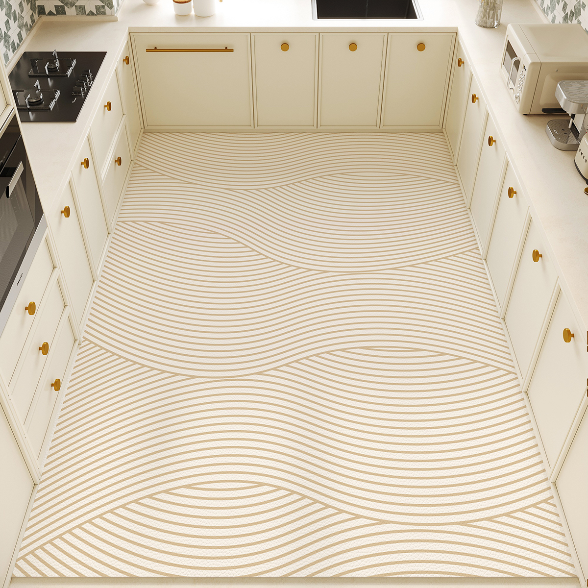 Commercial Kitchen Vinyl - PVC Kitchen Carpet Waterproof Non-slip Floor