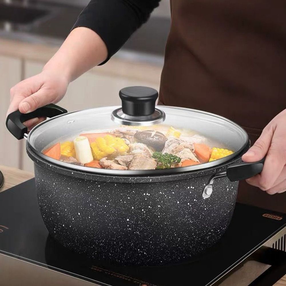 Soup Kettle Warmer - Universal Maifan Stone Soup Pot Non-stick