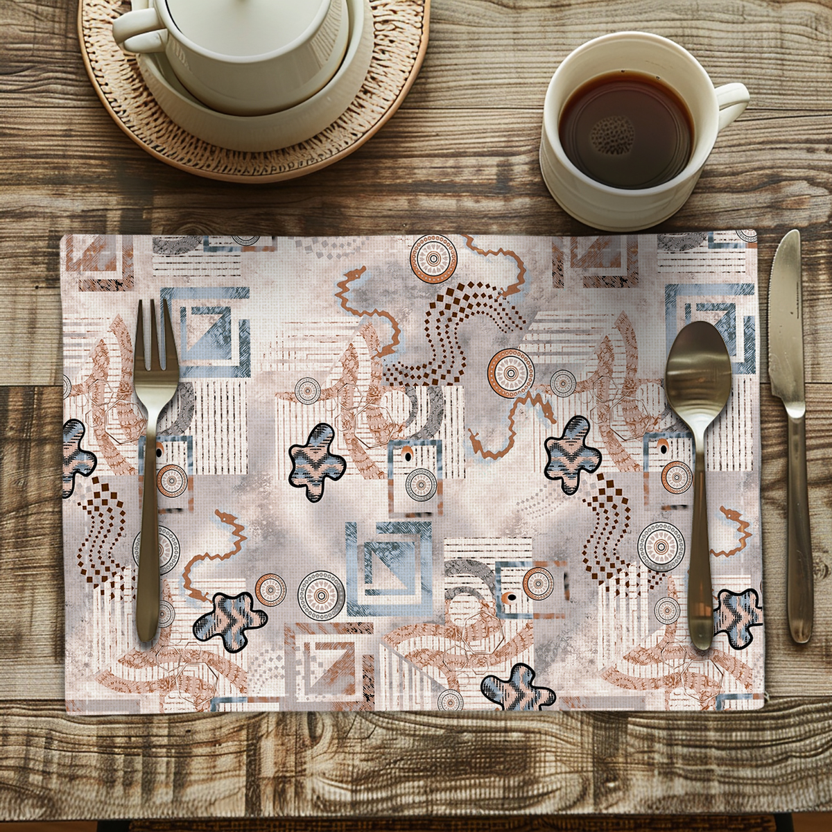 Commercial Kitchen Table - Heat Resistant Non-slip Table MATS Festive