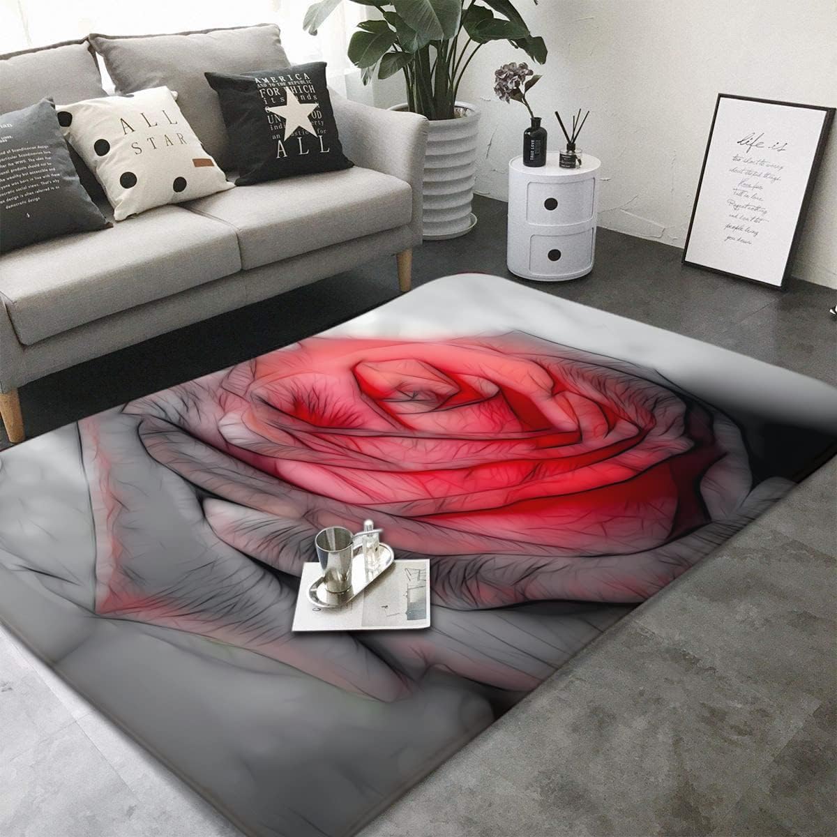 Blue Rose Flower on Black Back - Commercial Kitchen Background recensie en prijs