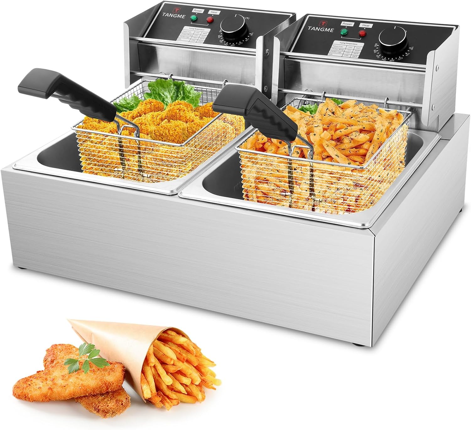 3400W Commercial Deep Fryer wi - Deep Fryer Commercial recensie en prijs