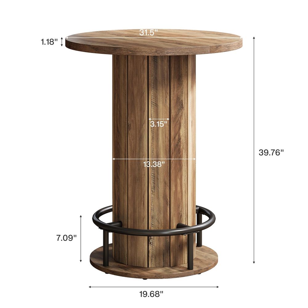 Round Dining Table Set of 4, B - Commercial Kitchen Tables recensie en prijs