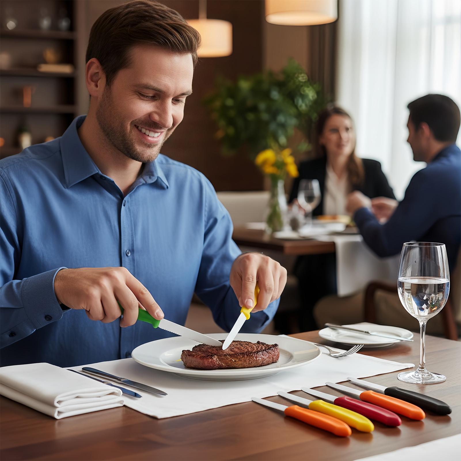 Serrated Steak Cutter 5 Pieces - Commercial Kitchen Table recensie en prijs