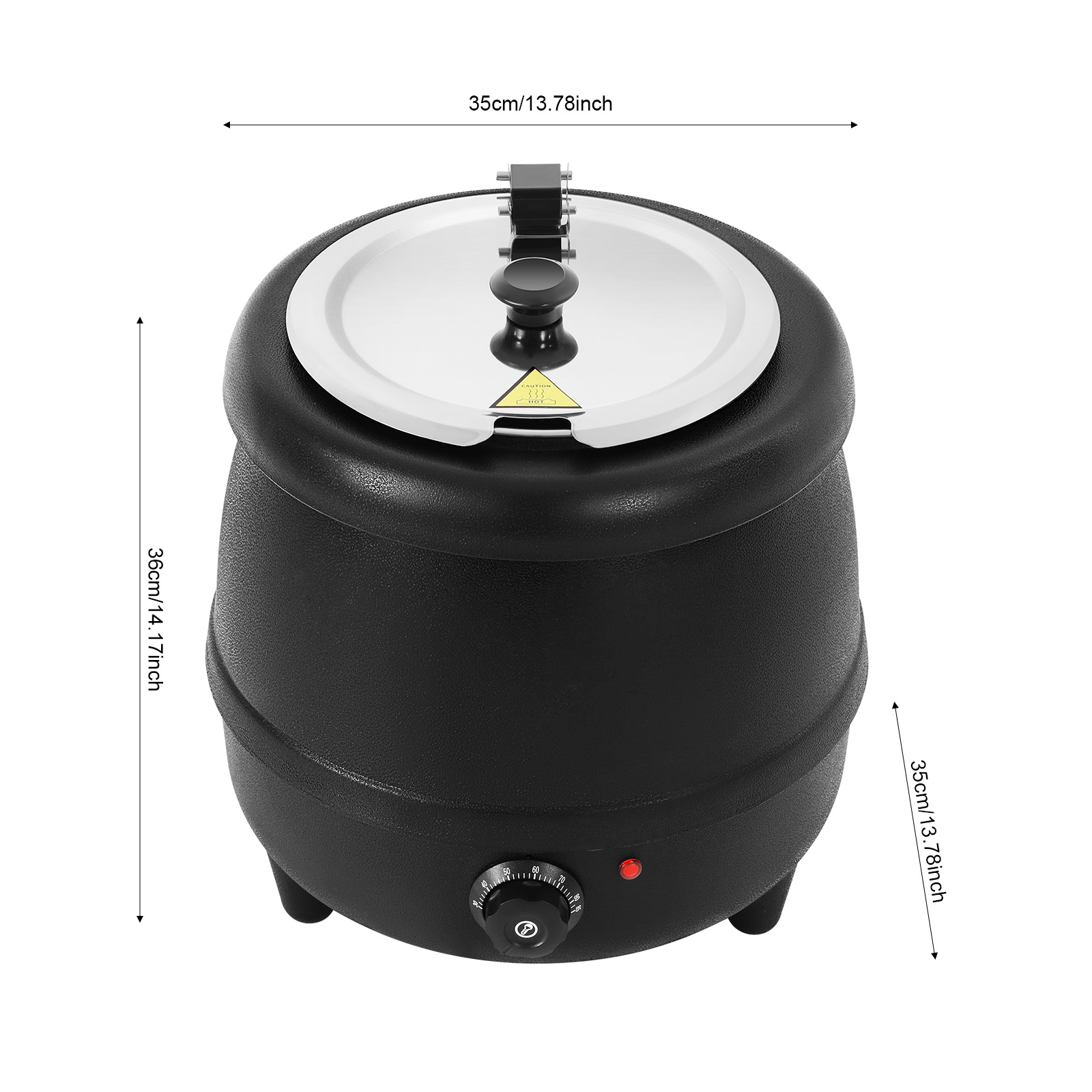 Electric Soup Kettle Warmer, 1 - Soup Kettle Warmer recensie en prijs