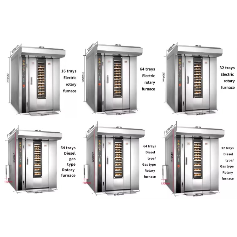 16 32 64 Tray  Rotary Bread Ra - Rotary Bakery Oven recensie en prijs