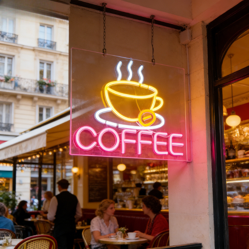 Coffee Cup Neon Light Sign for - Commercial Kitchen Store recensie en prijs