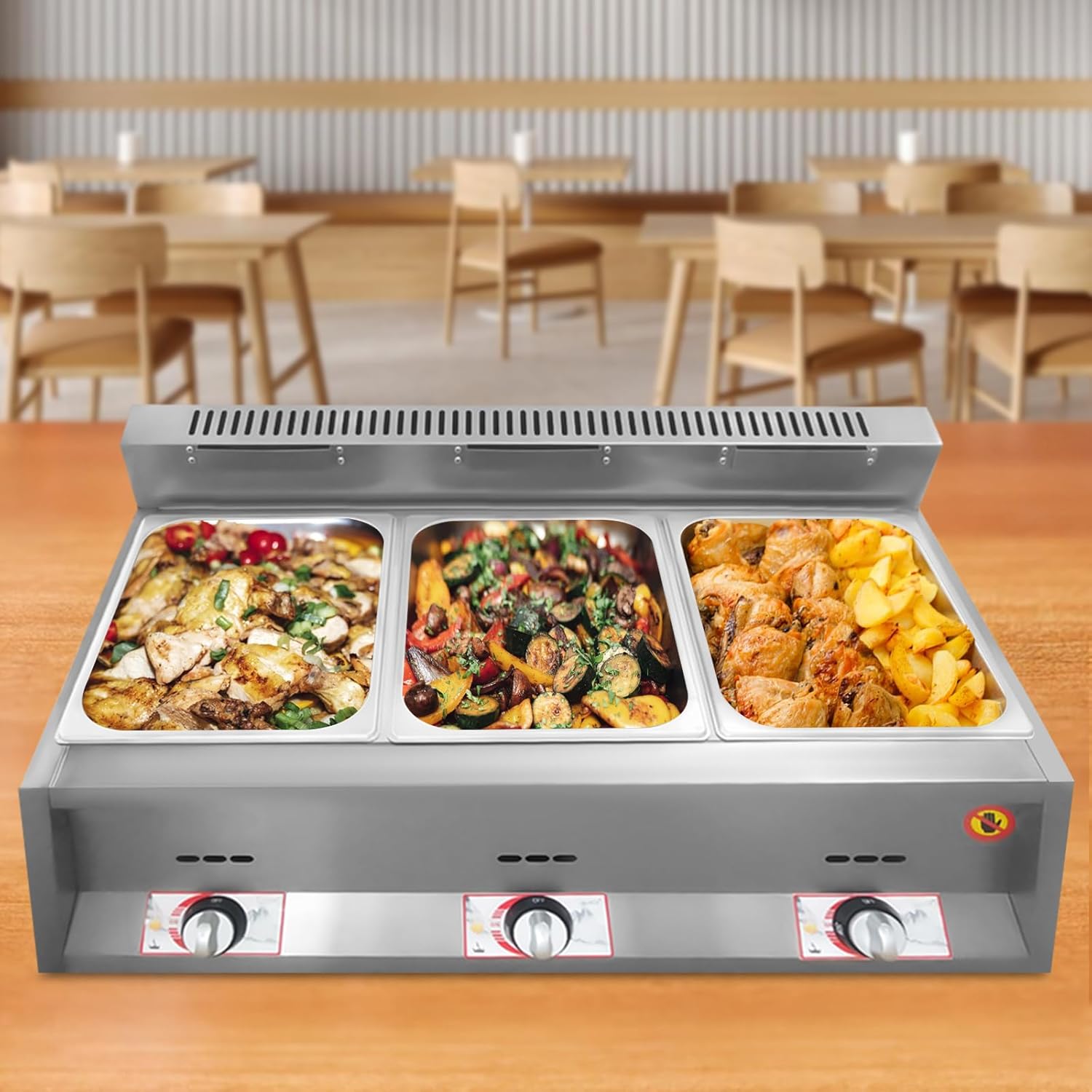 Commercial Gas Deep Fryer, Cou - Deep Fryer Commercial recensie en prijs