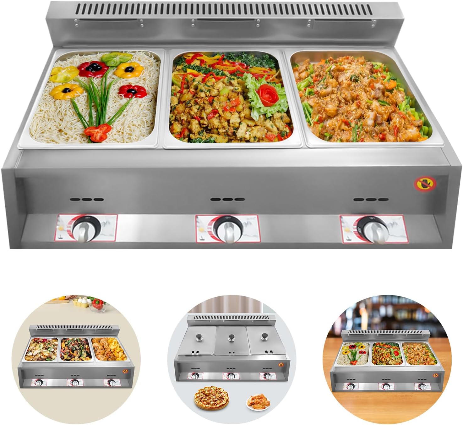 Commercial Gas Deep Fryer, Cou - Deep Fryer Commercial recensie en prijs