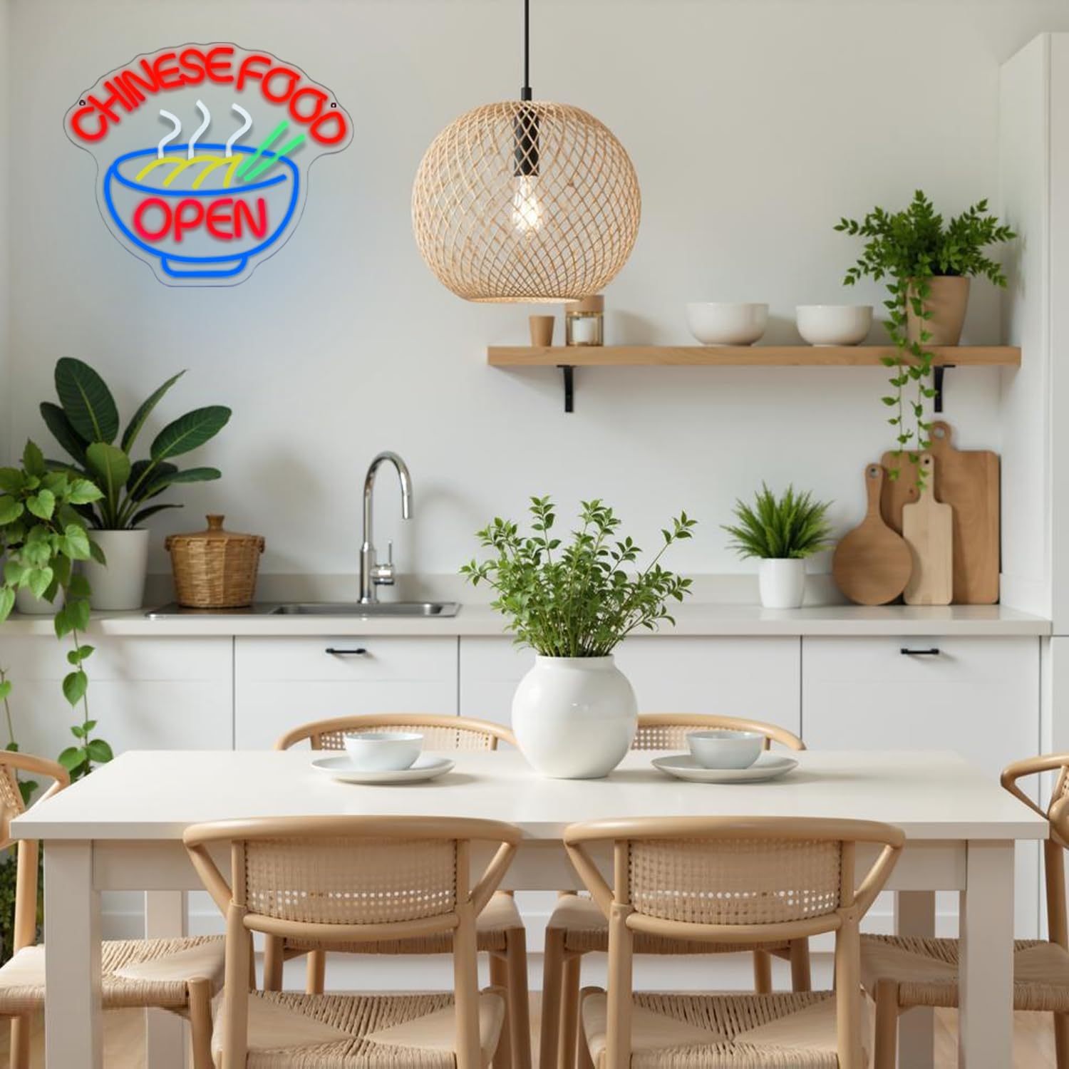 Chinese Food Open Neon Sign Ra - Commercial Kitchen Store recensie en prijs