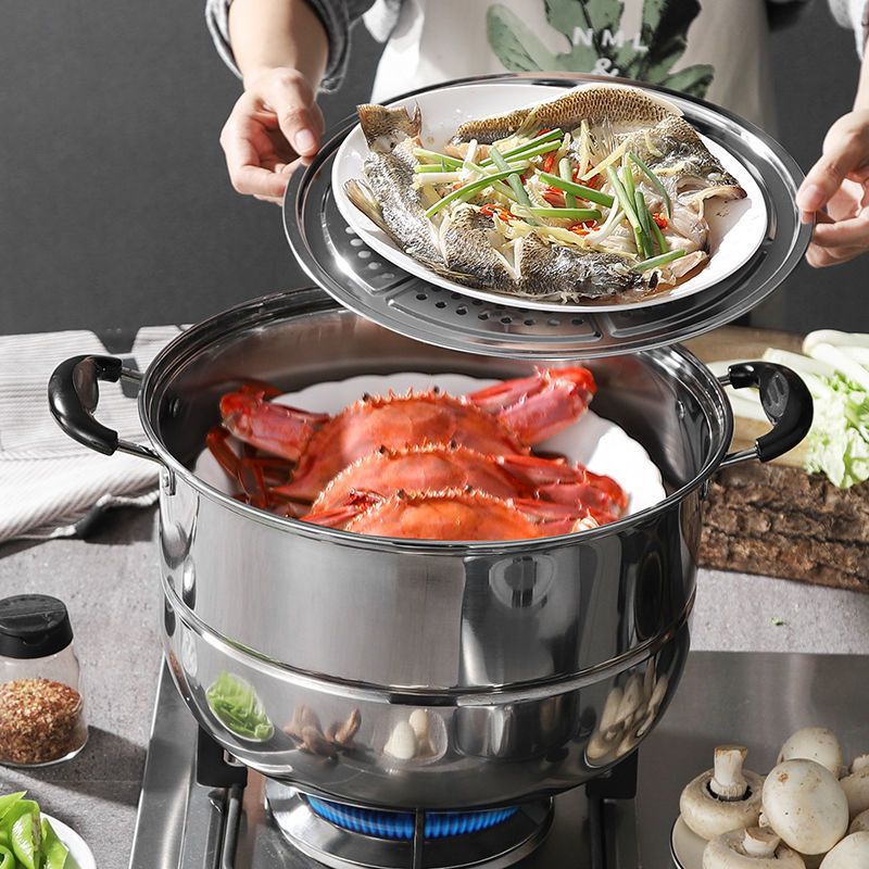 Stainless steel double-layer h - Soup Kettle Warmer recensie en prijs