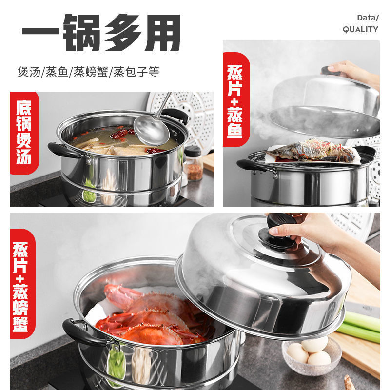 Stainless steel double-layer h - Soup Kettle Warmer recensie en prijs