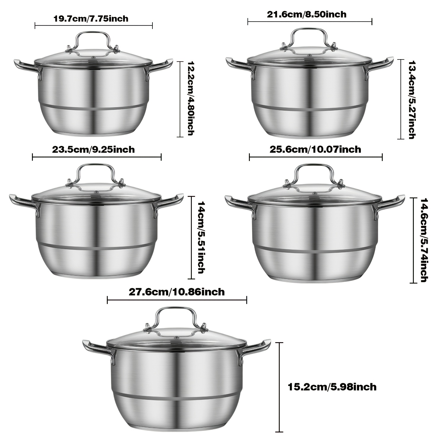Stainless steel thickened soup - Soup Kettle Warmer recensie en prijs