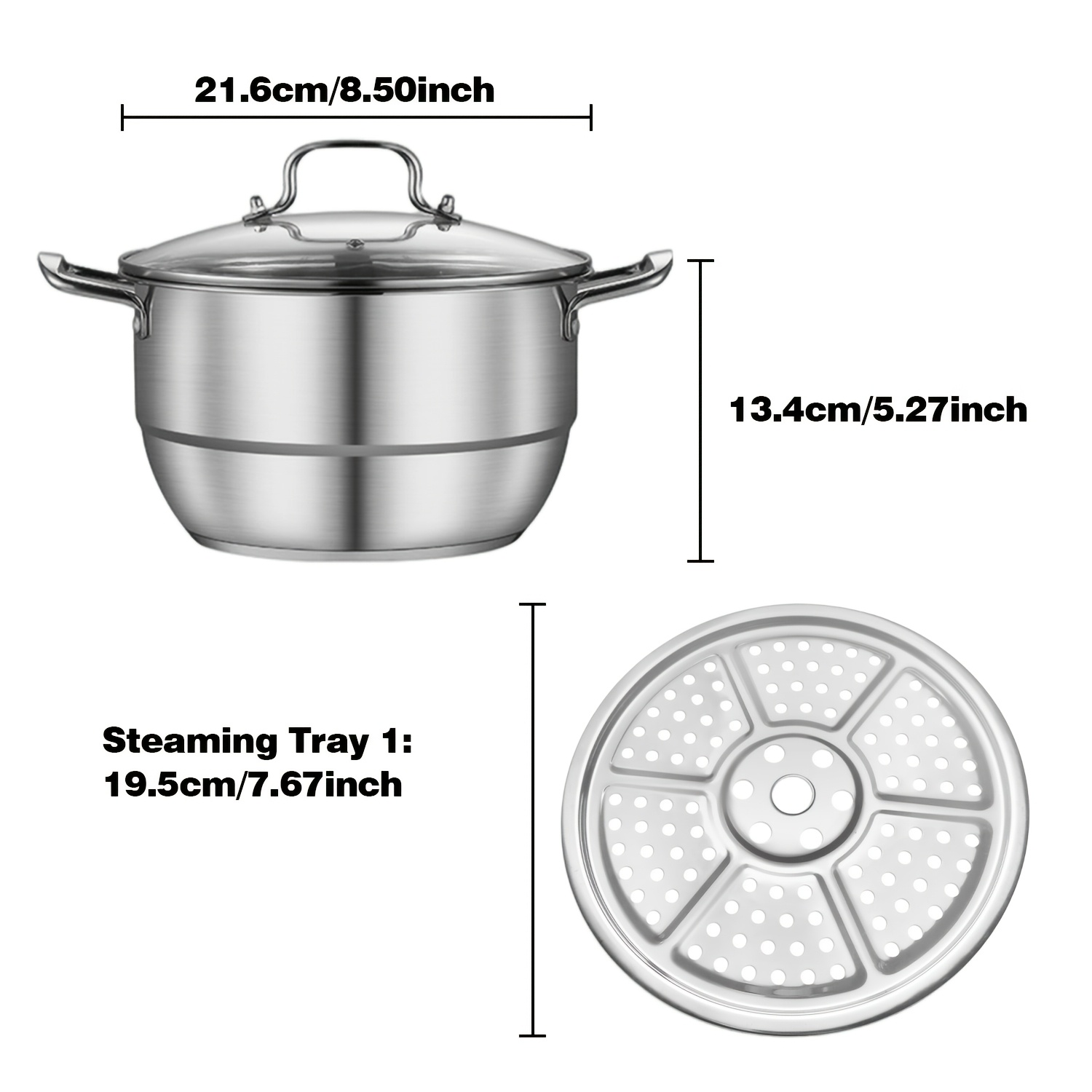 Stainless steel thickened soup - Soup Kettle Warmer recensie en prijs
