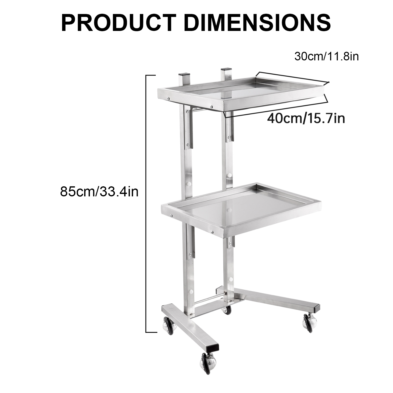 Stainless Steel Salon Rolling  - Commercial Kitchen On Wheels recensie en prijs