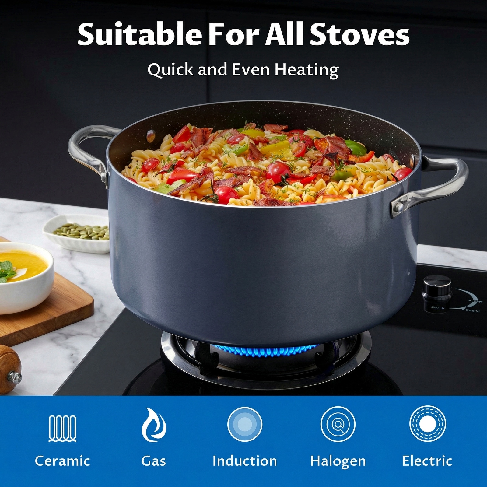 Aluminum Soup ,Cooking Pot, La - Soup Kettle Warmer recensie en prijs
