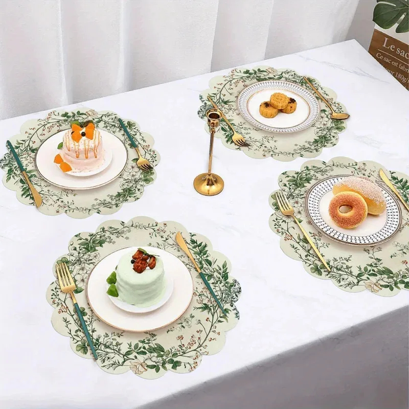 VIKAMA 4pcs Nordic Placemats F - Commercial Kitchen Table recensie en prijs
