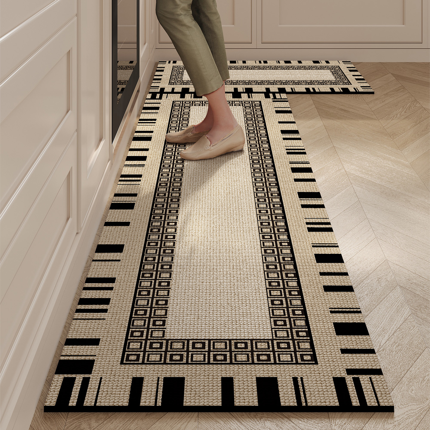 Kitchen Floor Mat Waterproof N - Commercial Kitchen Vinyl recensie en prijs