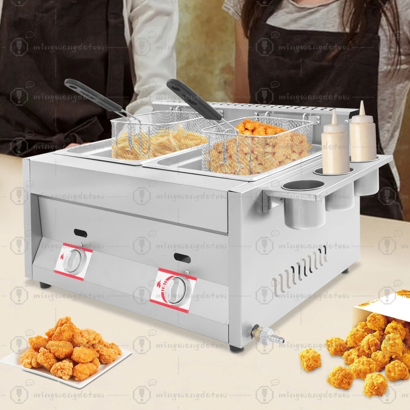 NEW Commercial Gas Deep Fryer  - Deep Fryer Commercial recensie en prijs