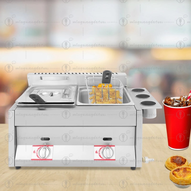 NEW Commercial Gas Deep Fryer  - Deep Fryer Commercial recensie en prijs