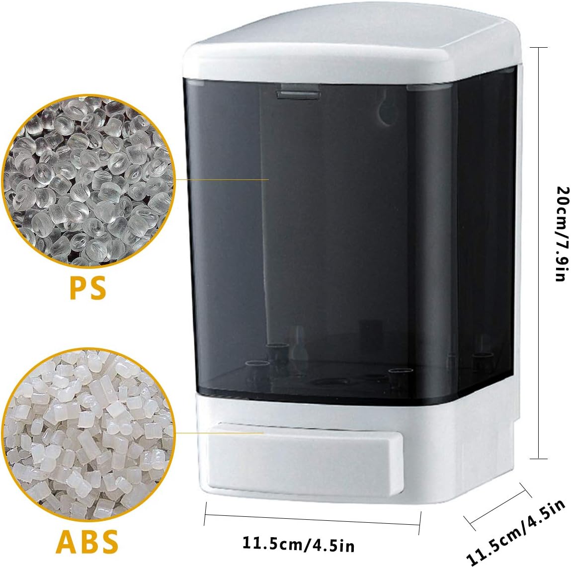 Manual Soap Dispenser 33.8oz W - Commercial Kitchen Images recensie en prijs