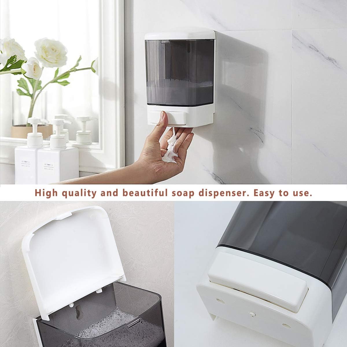 Manual Soap Dispenser 33.8oz W - Commercial Kitchen Images recensie en prijs