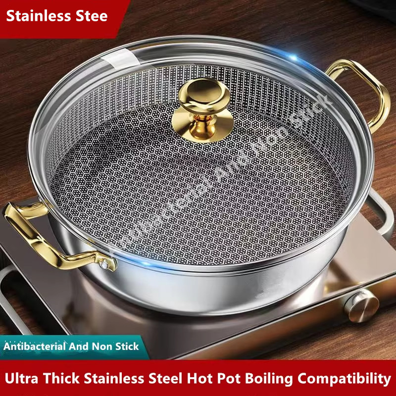 30cm Stainless Steel Soup Pot  - Soup Kettle Warmer recensie en prijs