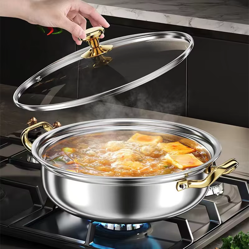 30cm Stainless Steel Soup Pot  - Soup Kettle Warmer recensie en prijs
