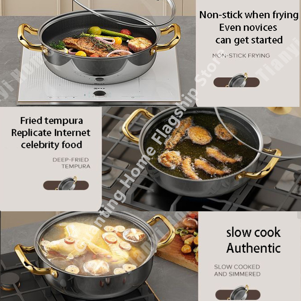 30cm Stainless Steel Soup Pot  - Soup Kettle Warmer recensie en prijs