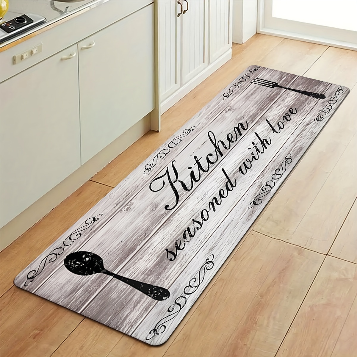 Vintage Vinyl Carpet Mat Rug H - Commercial Kitchen Vinyl recensie en prijs