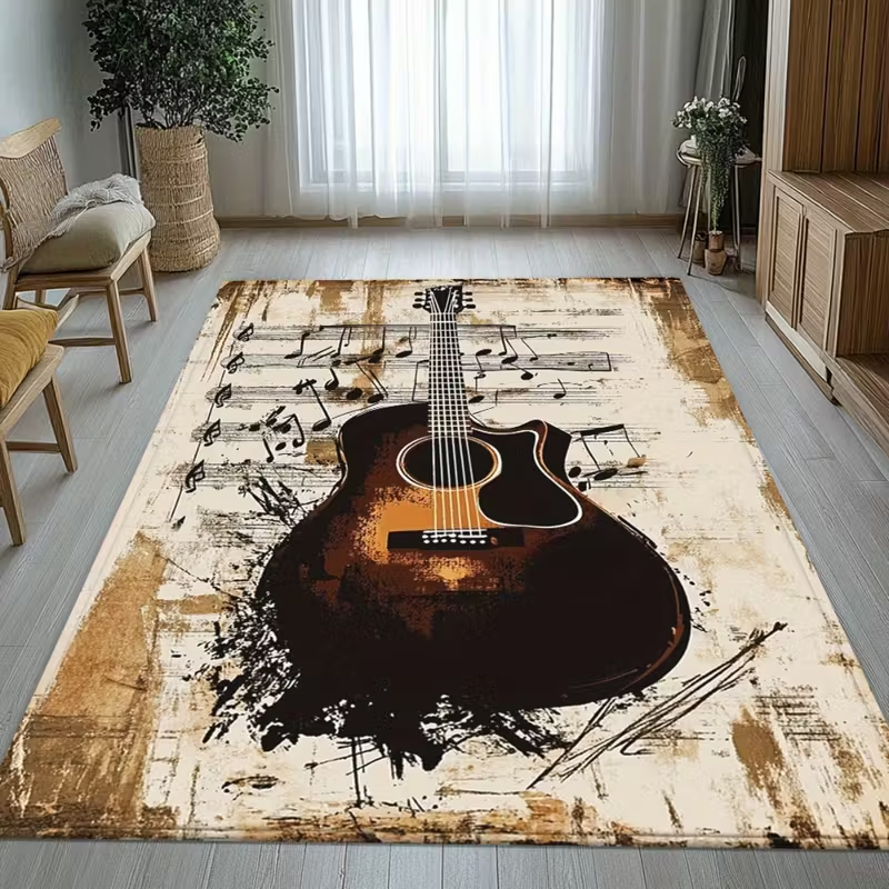 Guitar Pattern, Background Mus - Commercial Kitchen Background recensie en prijs