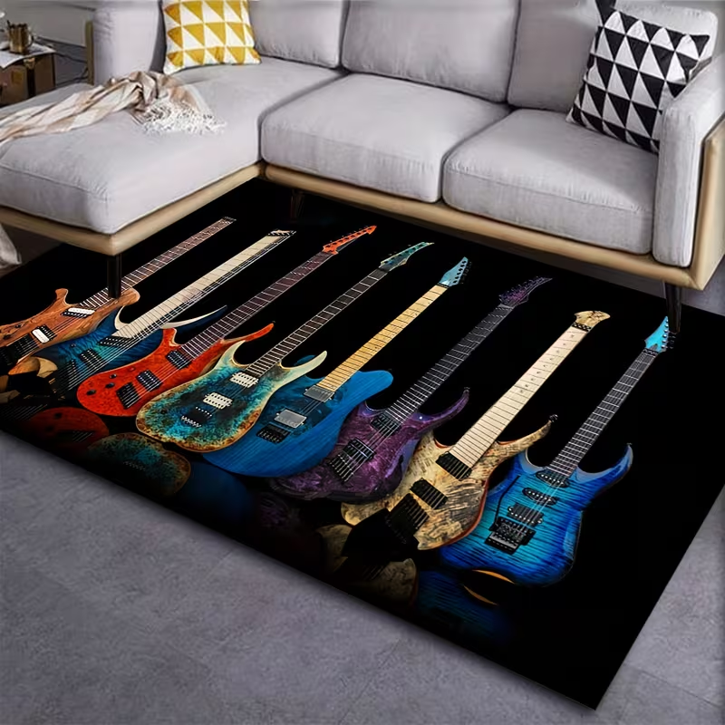 Guitar Pattern, Background Mus - Commercial Kitchen Background recensie en prijs
