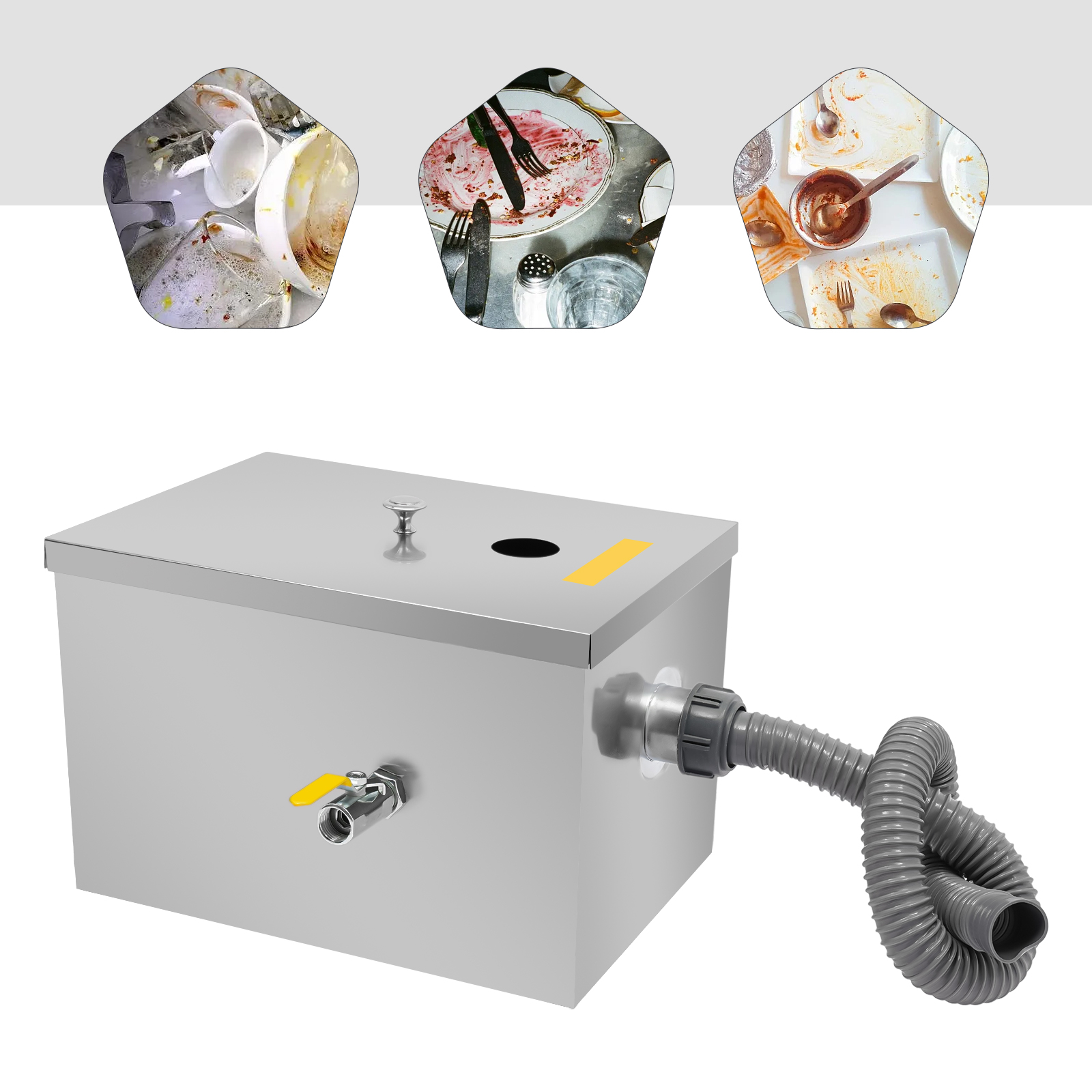 20L Commercial Grease Trap,Sta - Commercial Kitchen Grease Interceptor recensie en prijs