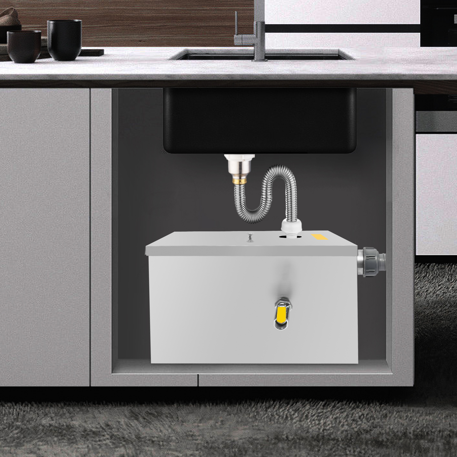 20L Commercial Grease Trap,Sta - Commercial Kitchen Grease Interceptor recensie en prijs