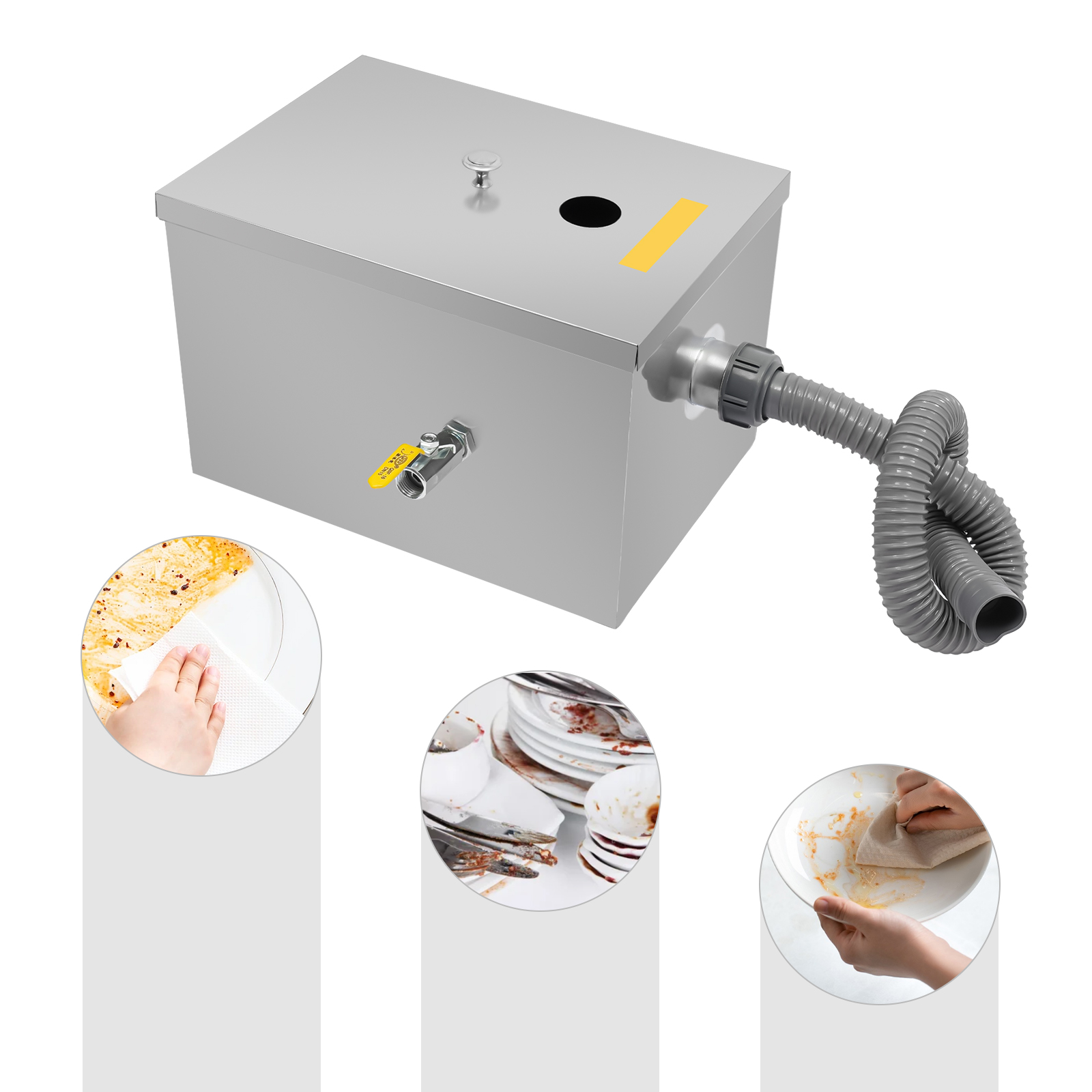 20L Commercial Grease Trap,Sta - Commercial Kitchen Grease Interceptor recensie en prijs