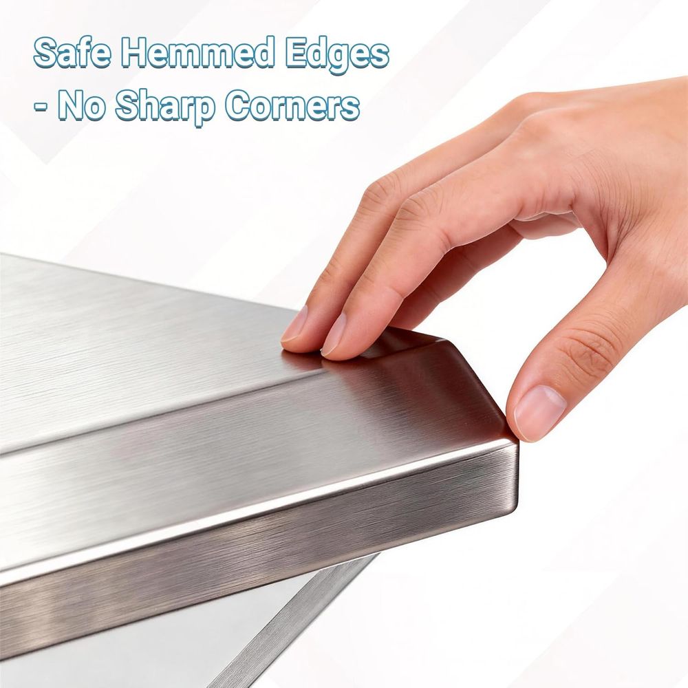 12 x 36 Dual Pack, 300lbs Capa - Commercial Kitchen Wall Shelves recensie en prijs