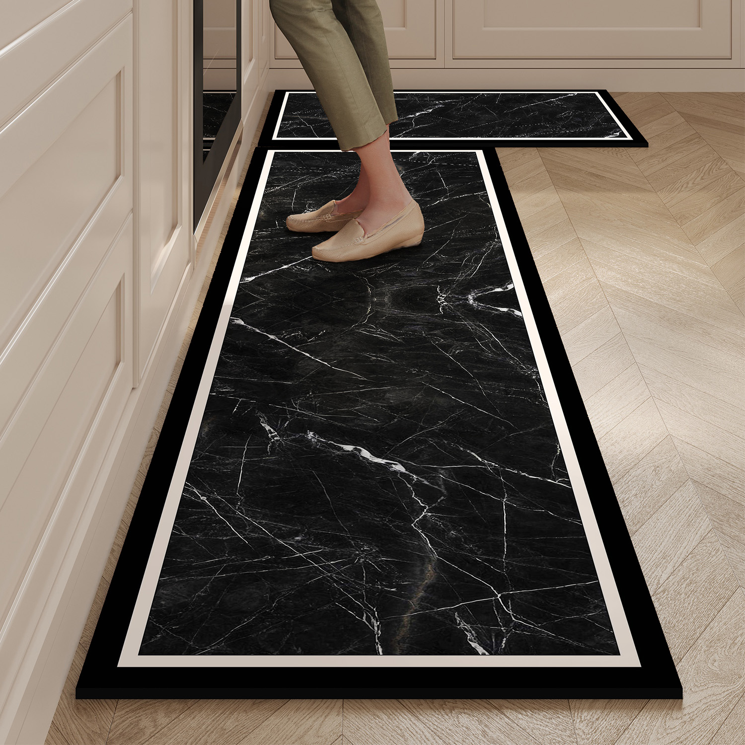 Kitchen Mat Waterproof Pvc Lea - Commercial Kitchen Vinyl recensie en prijs