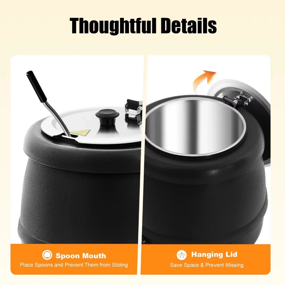 10L Soup Kettle, Commercial So - Soup Kettle Warmer recensie en prijs