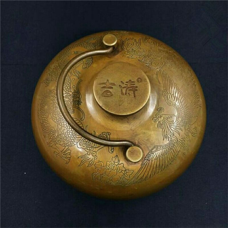 Dragon and Phoenix Brass Hand  - Soup Kettle Warmer recensie en prijs