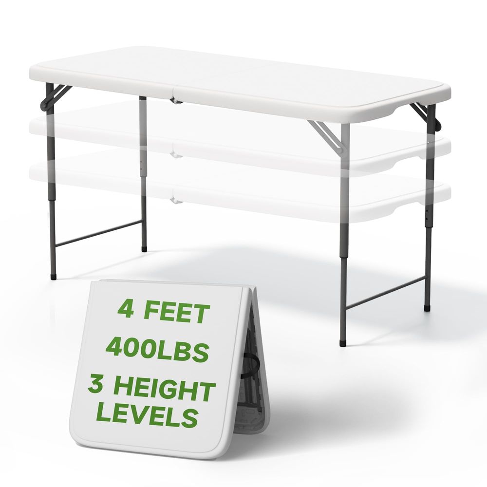 White 48 Round BiFolding Comme - Commercial Kitchen Tables recensie en prijs