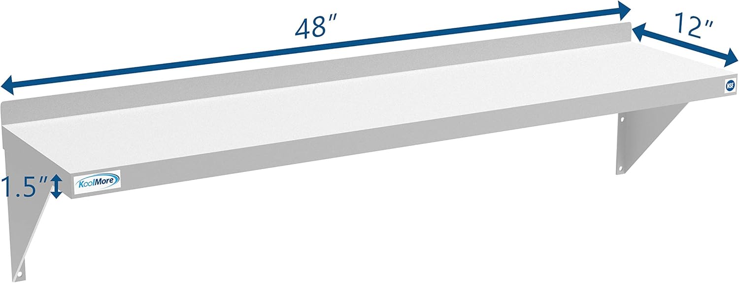 KoolMore NSF Stainless Steel W - Commercial Kitchen Wall Shelves recensie en prijs