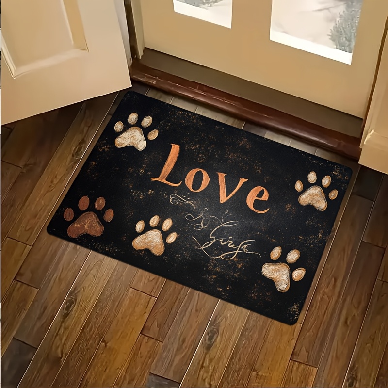 Cat Dog Paw Print Pattern Kitc - Commercial Kitchen Background recensie en prijs