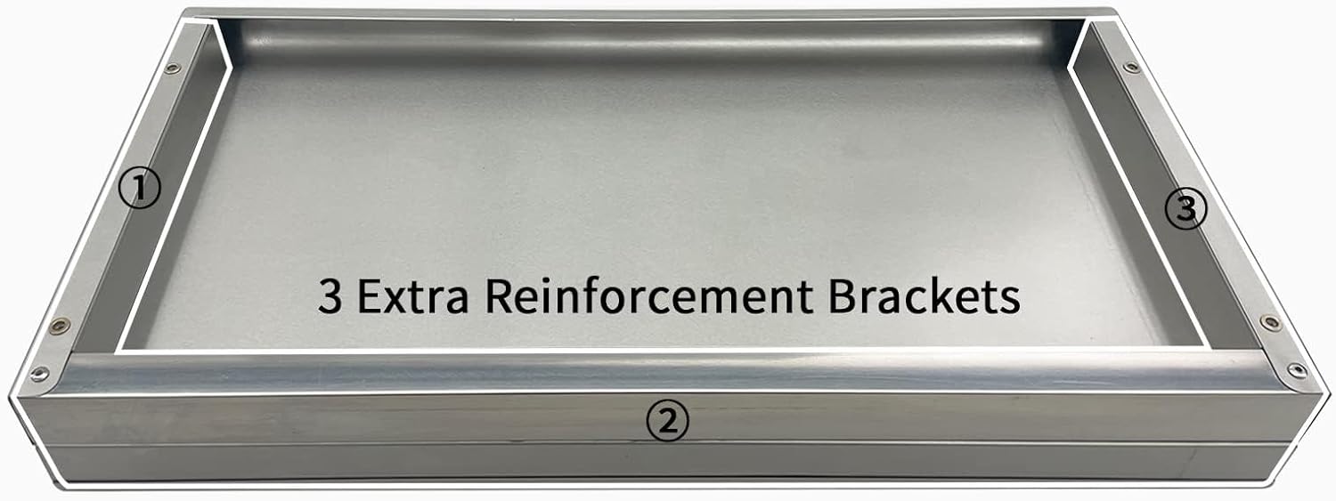 2 Pack Stainless Steel Shelf 1 - Commercial Kitchen Wall Shelves recensie en prijs