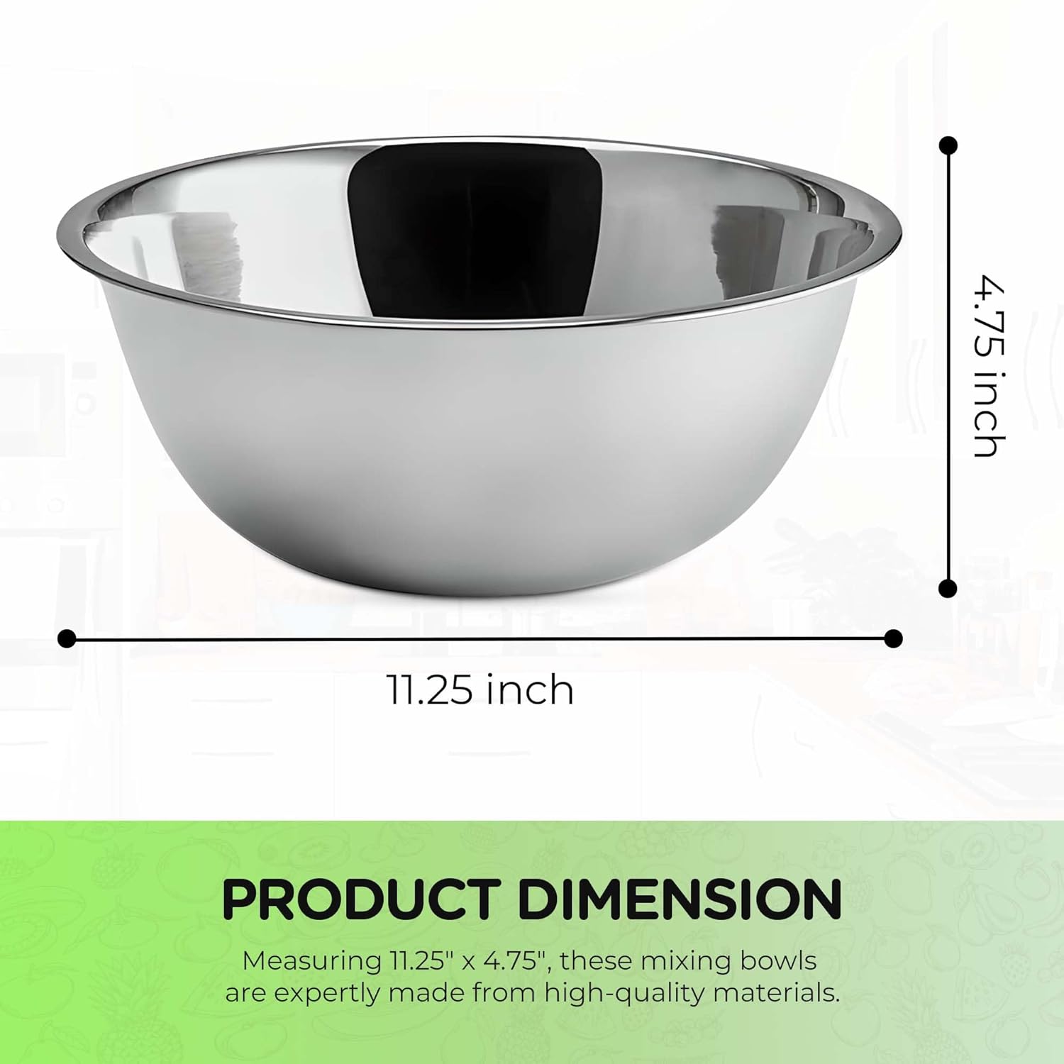 5 Quart Stainless Steel Mixing - Commercial Kitchen Images recensie en prijs