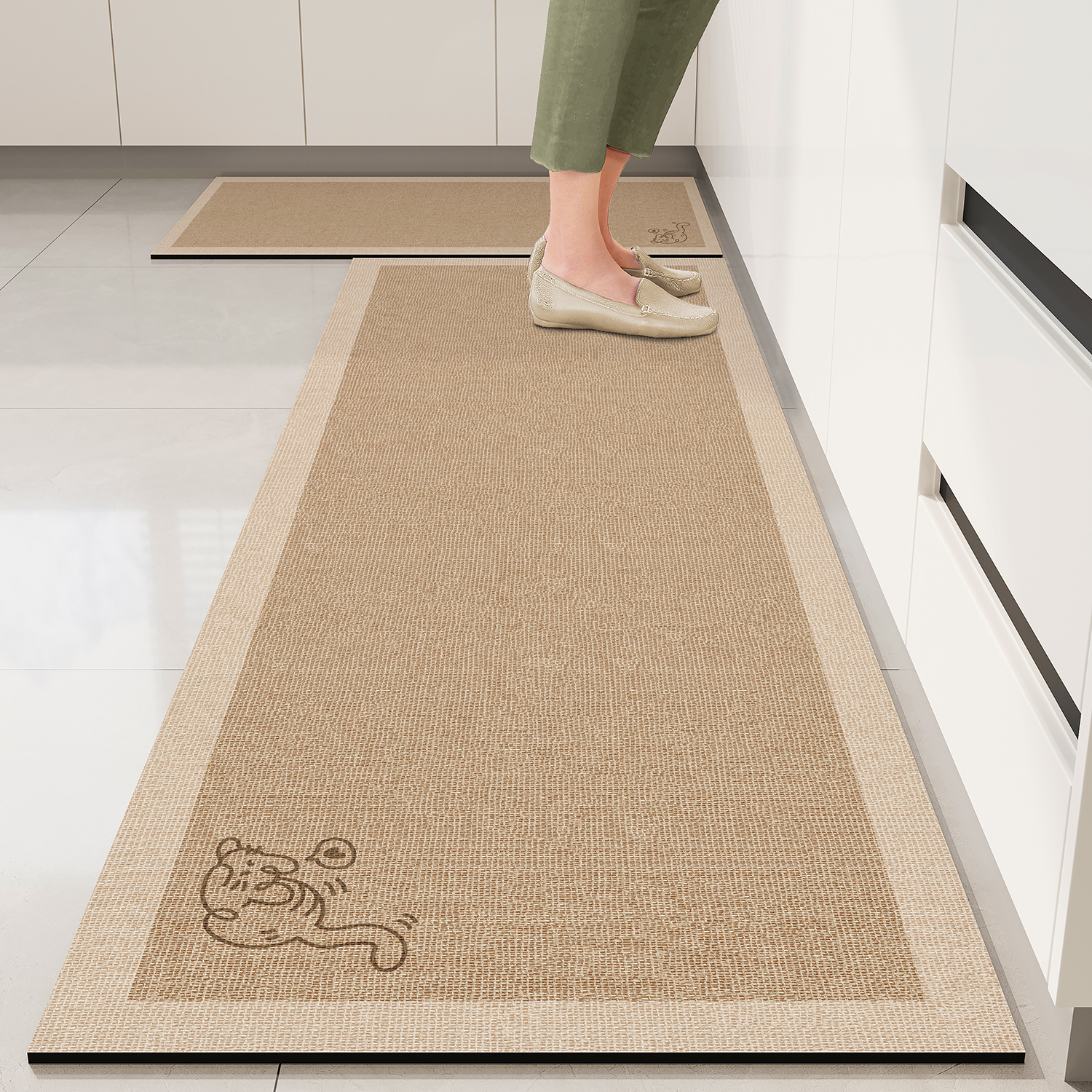 Kitchen Vinyl Rug Pvc Non-Slip - Commercial Kitchen Vinyl recensie en prijs